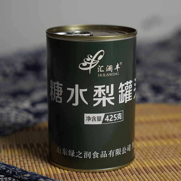 糖水梨罐头